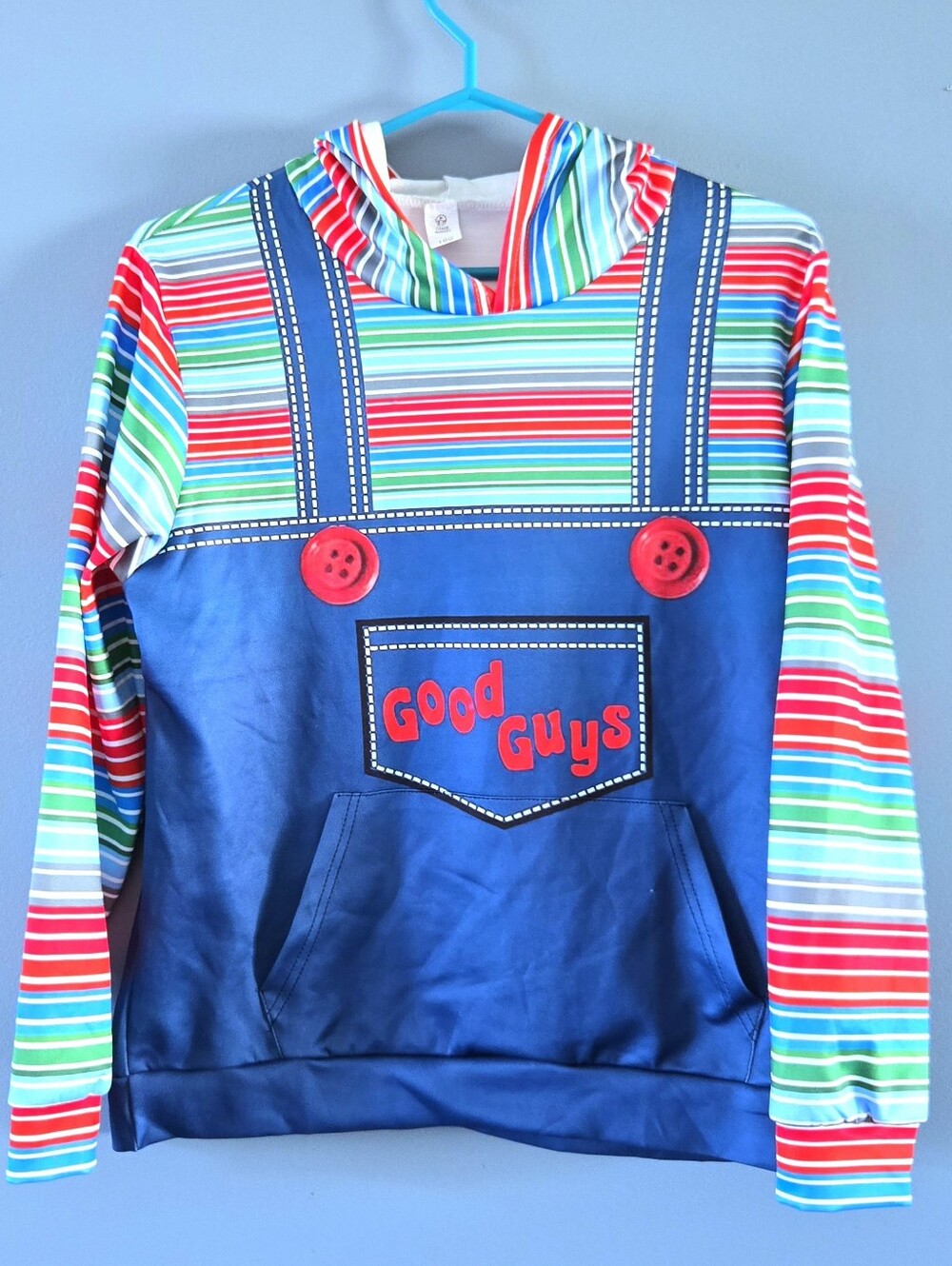 Good Guys Hoodie Pullover with Multicolor Stripes Kids (12-14)